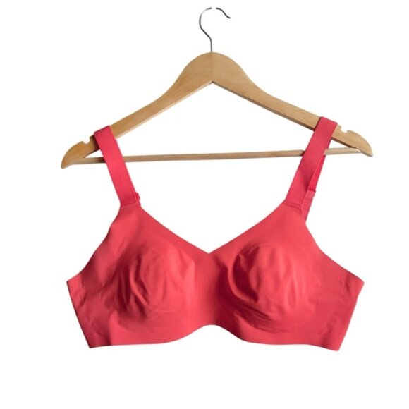 Knix Evolution Bra Wide Straps Size 3 Tangerine Padded - Picture 2 of 6